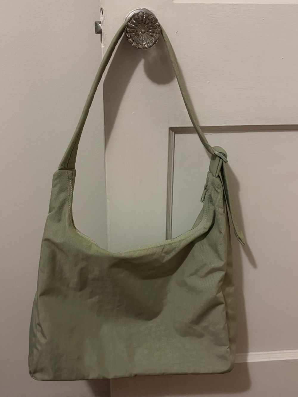 BAGGU Nylon Shoulder Bag Celadon